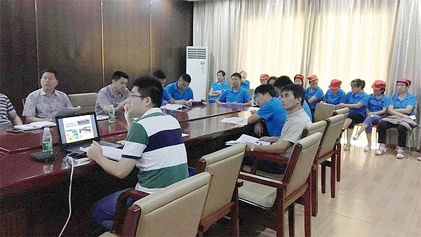 公司召開清潔生產(chǎn)審核培訓(xùn)會(huì)